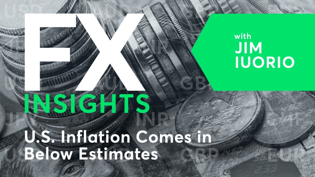 Fx Insights U S Inflation Comes In Below Estimates Traders Insight