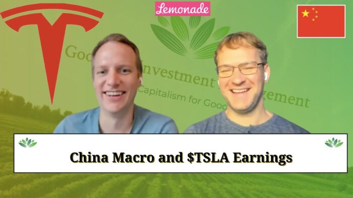 China’s Macro and $TSLA’s Earnings