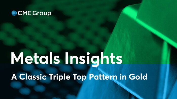 Metals Insights: A Classic Triple Top Pattern in Gold