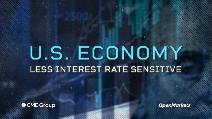 U.S. Economy Less Interest Rate Sensitive