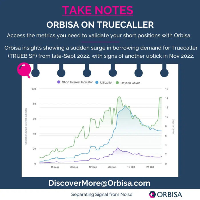 Take Notes: Orbisa on Truecaller