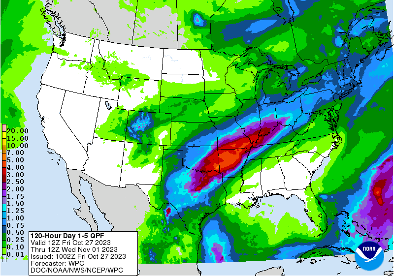 120-Hour Day 1-5 QPF