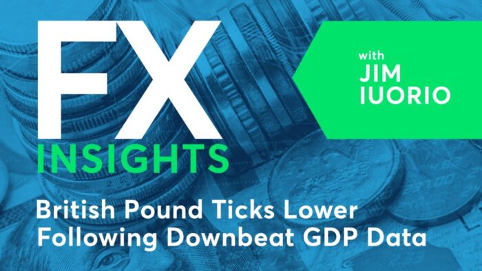FX Insights: British Pound Ticks Lower Following Downbeat GDP Data